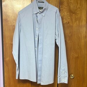 Eddie Bauer Men's Sky Blue Dress Shirt